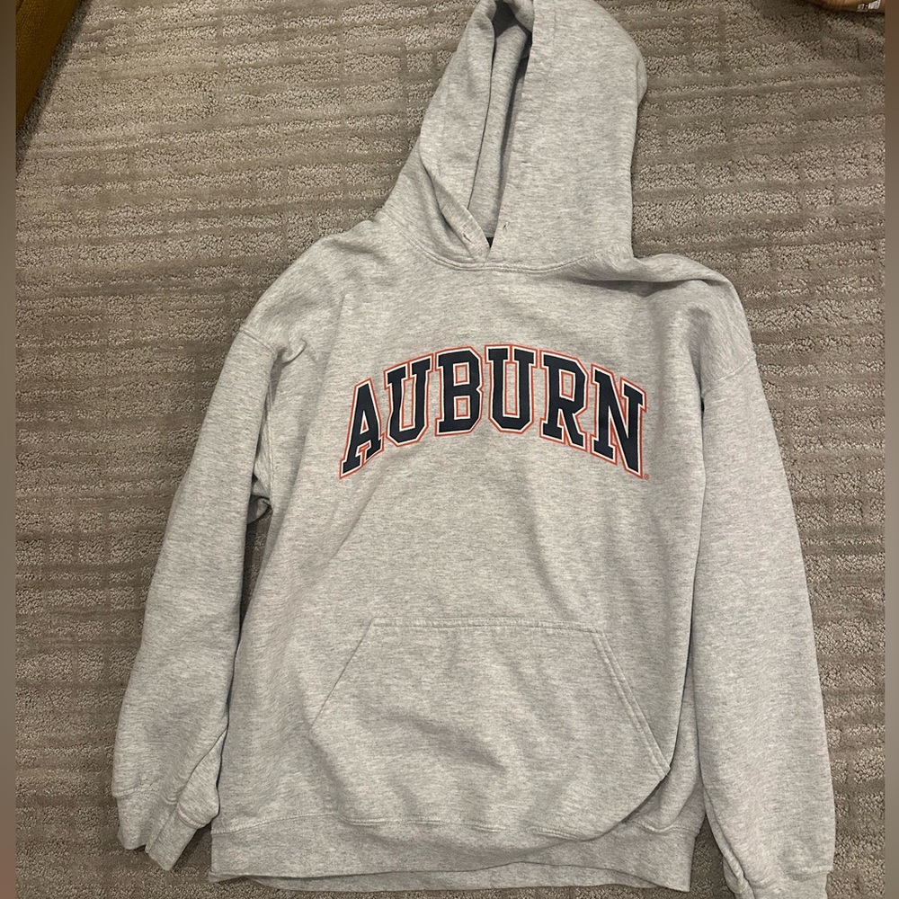 MV Sport Gray Auburn Men's Hoodie